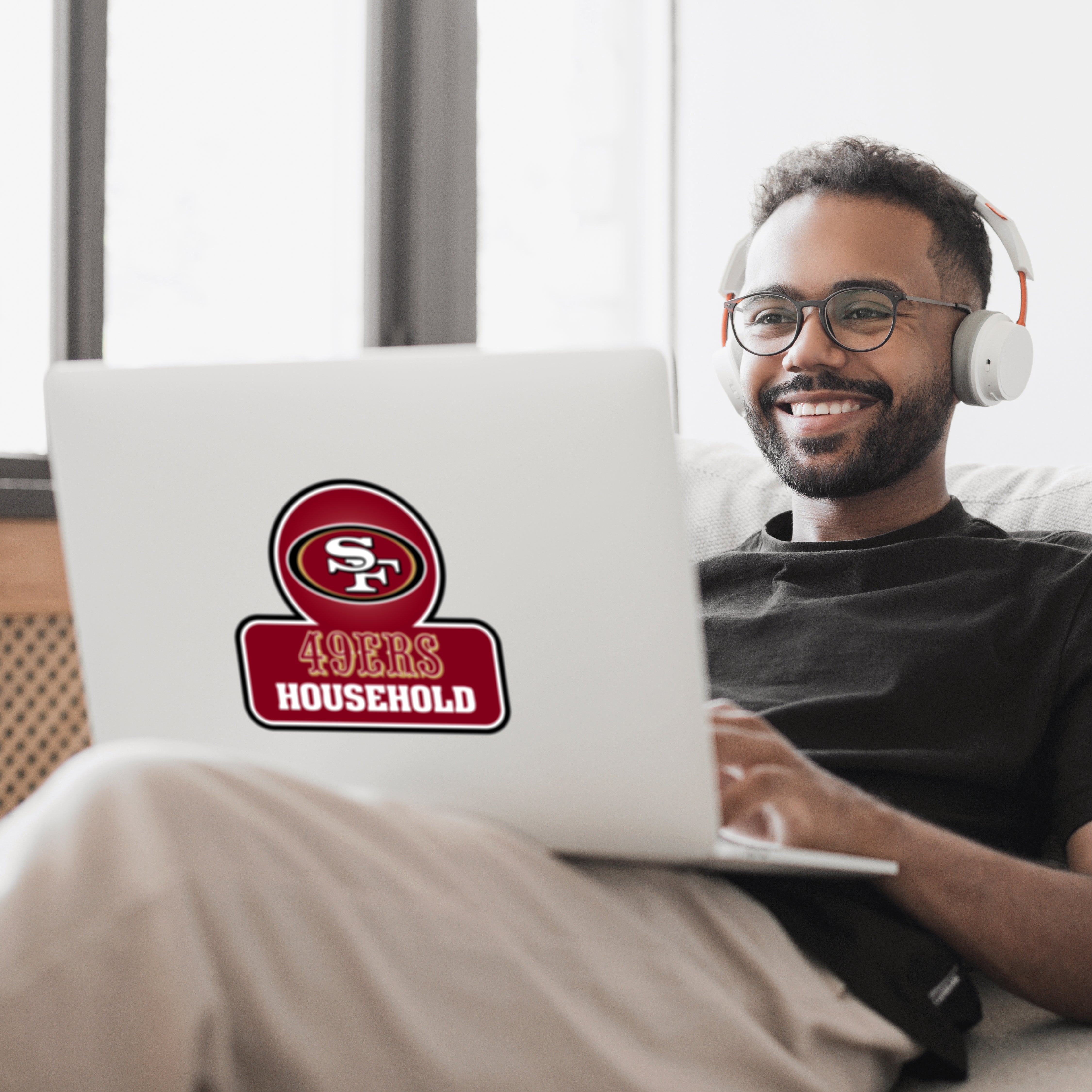 San Francisco 49ers Household Auto Decal
